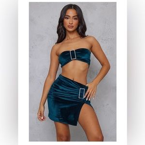 NWT pretty little thing 00 petite set